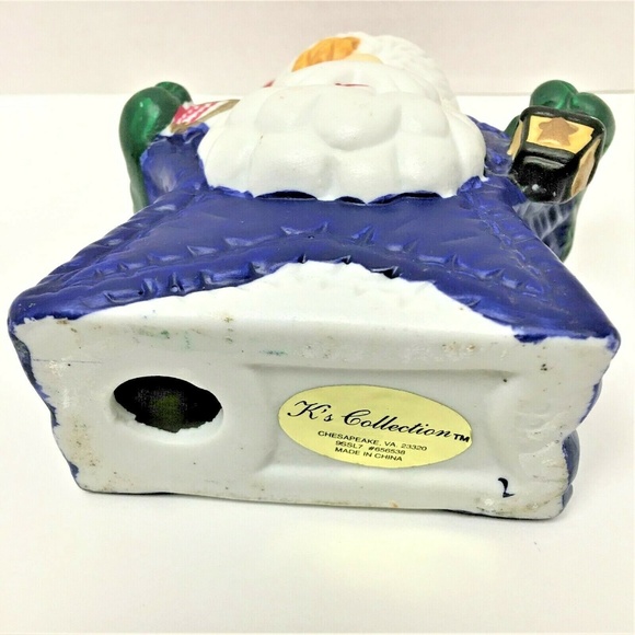 Santa Star Ceramic Figurine - Picture 5 of 6